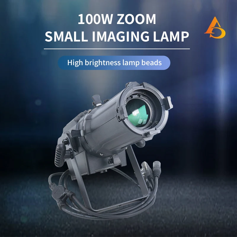 DMX 100W Mini Zoom Profile light Contour Surface Studio DJ Club DMX LED Leko for Light Show