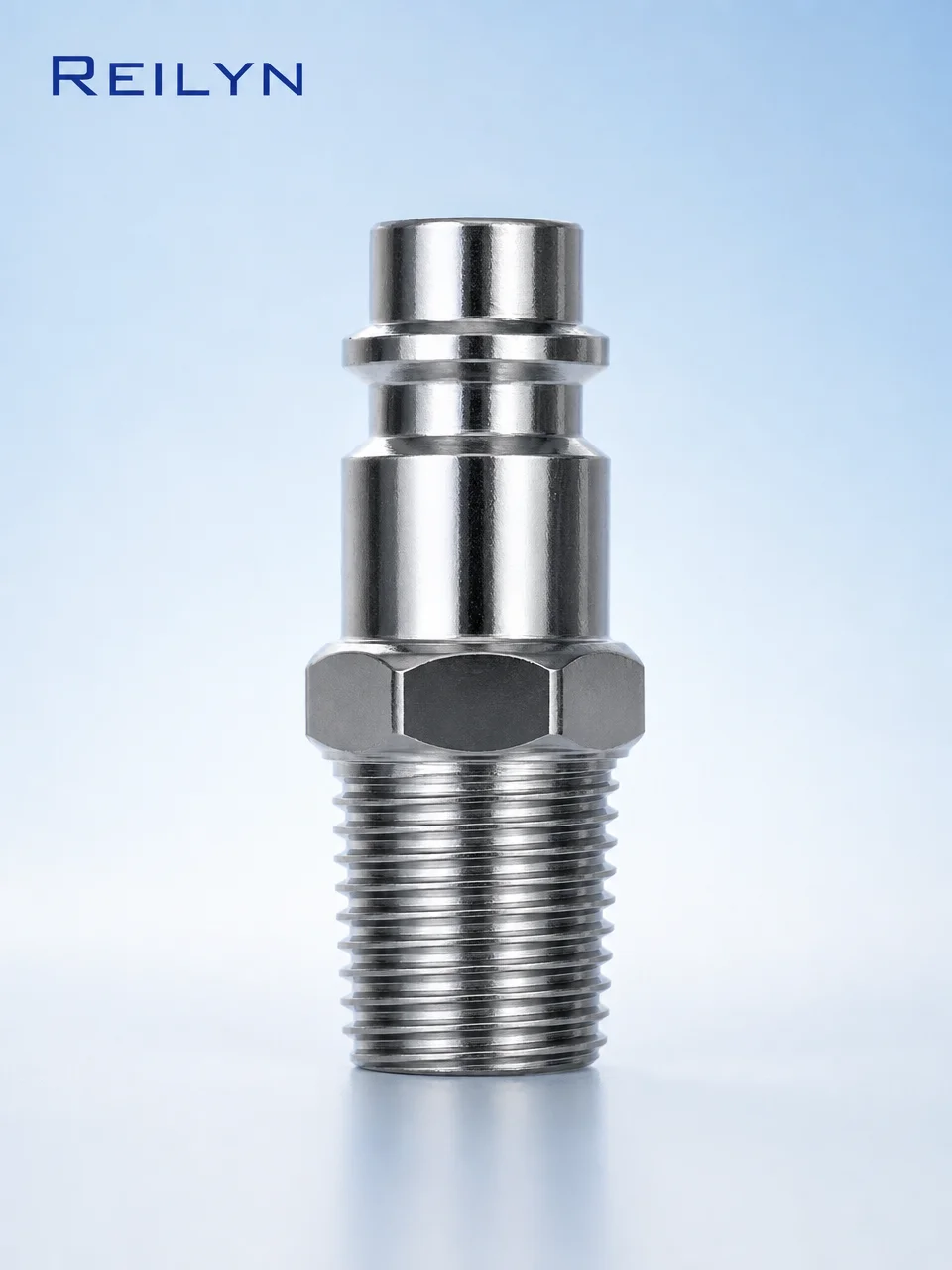 EU standard air inlet pneumatic nail gun air intake carbon steel pneumatic nail gun accessories