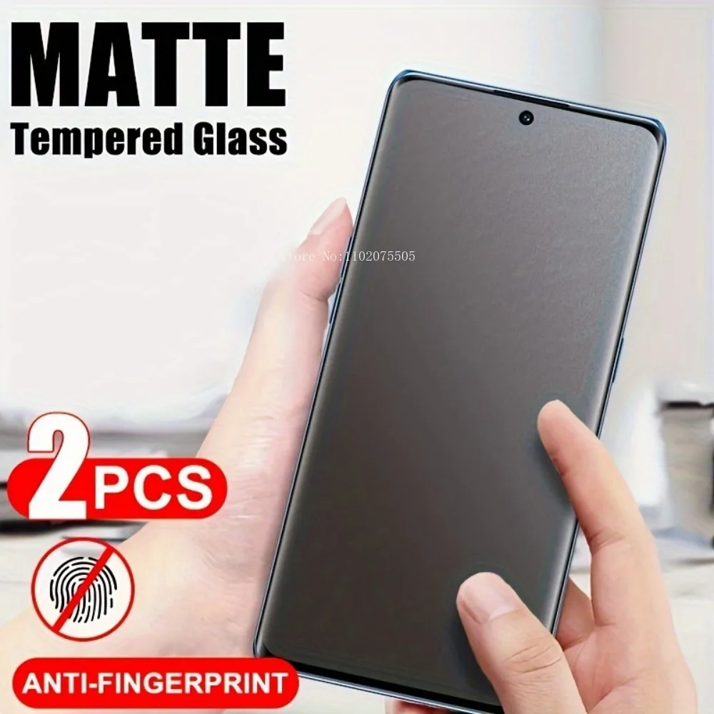 

2Pcs Matte Tempered Glass For Samsung Galaxy A54 5G A53 A52 A52S A23 A14 A34 5G A72 A73 A71 A51 A13 A22 A32 A33 5G A15 A25 Glass