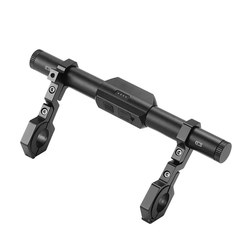 

Navigation Assistance 28*25*3cm Bicycle Handlebar Mount 6 Lighting Modes Detachable Battery Design For Night Riding