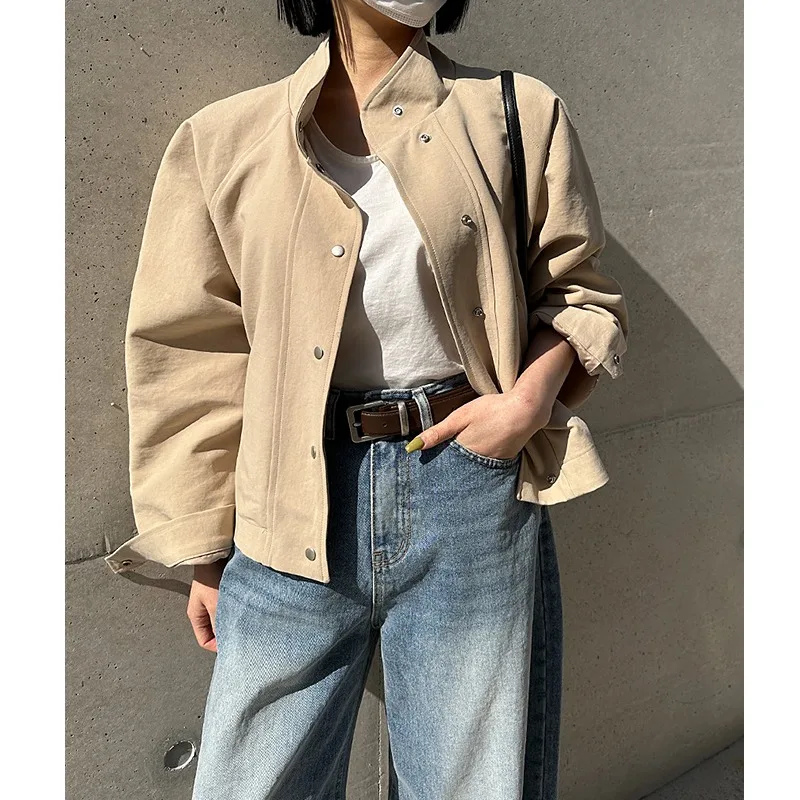 

Женский повседневный длинный свек Jaet, модный свободный топ в Корейском стиле, осень-зима, Новое поступление, универсальный топ в стиле ретро