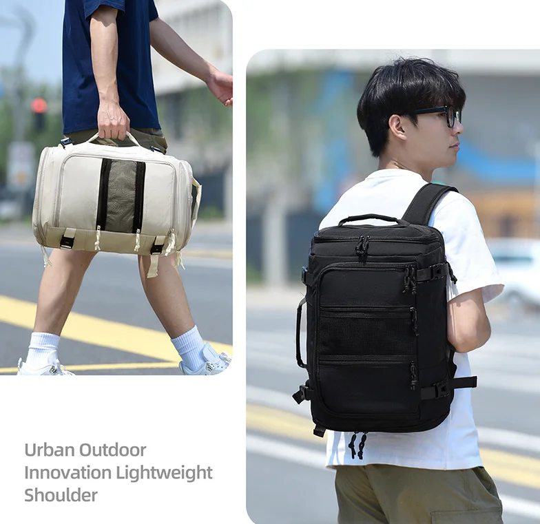 USB Gym Sports Backpack Large Expandable Outdoor Business Laptop Luggage Bag Shoes Pocket Dry Wet Camping Commuting Handbags 가방