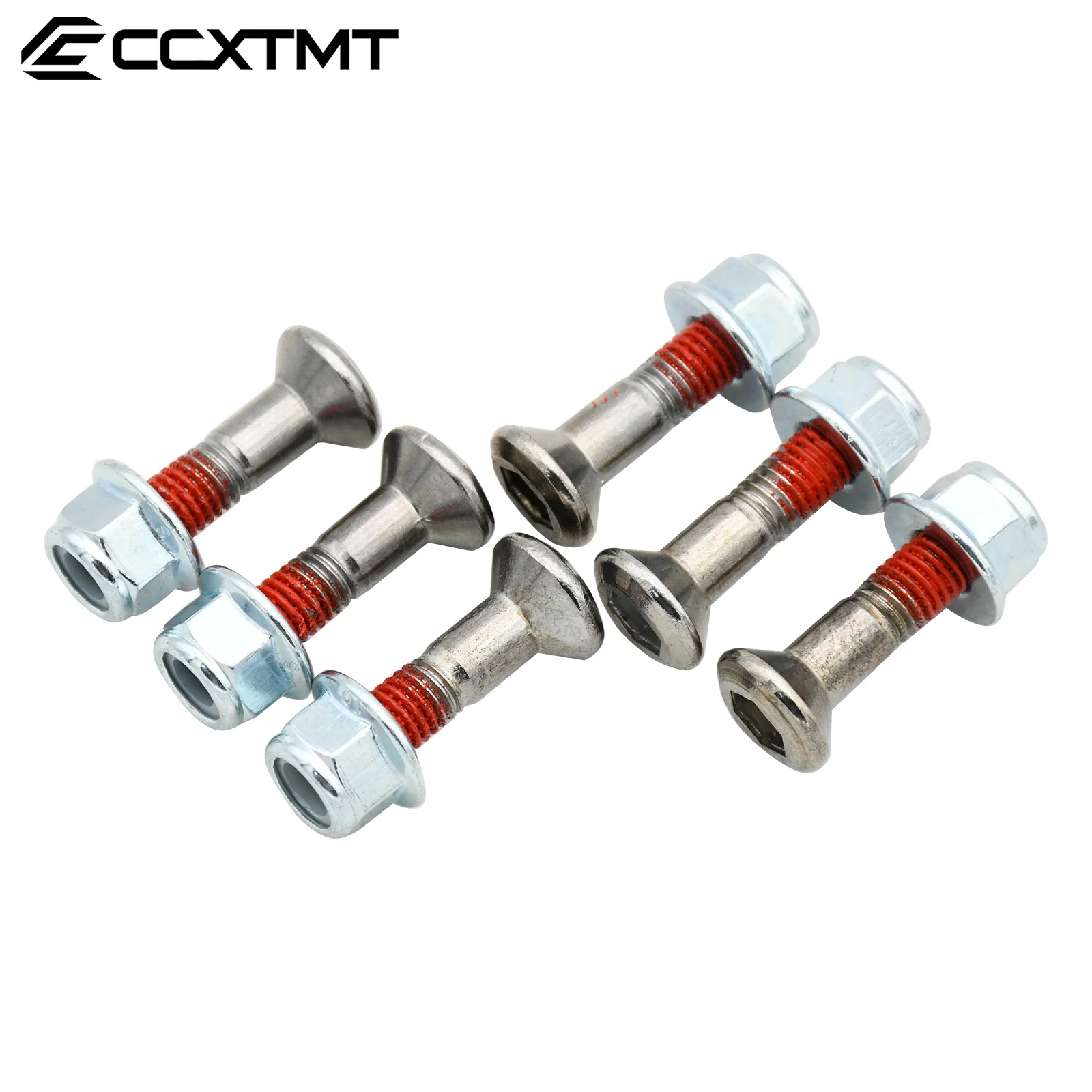 Motorcycle 6 Pcs M8*25mm Stainless Steel Rear Sprocket Bolt Screw And Washes For Honda CRF CRF250R CRF450R KTM Kawasaki Yamaha