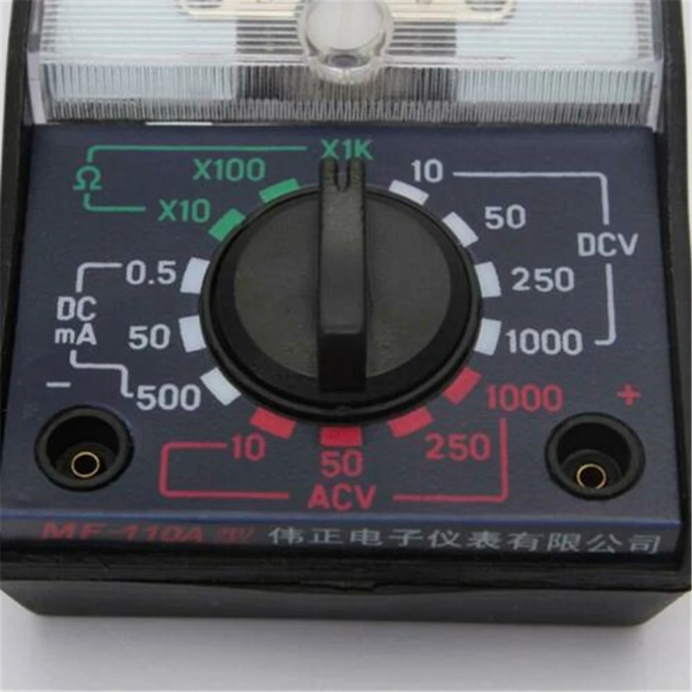 Mini Multimeter home handheld Electric AC/DC OHM Voltmeter Ammeter Multimeter Multi Tester MF-110A Pointer Voltage Multimeter