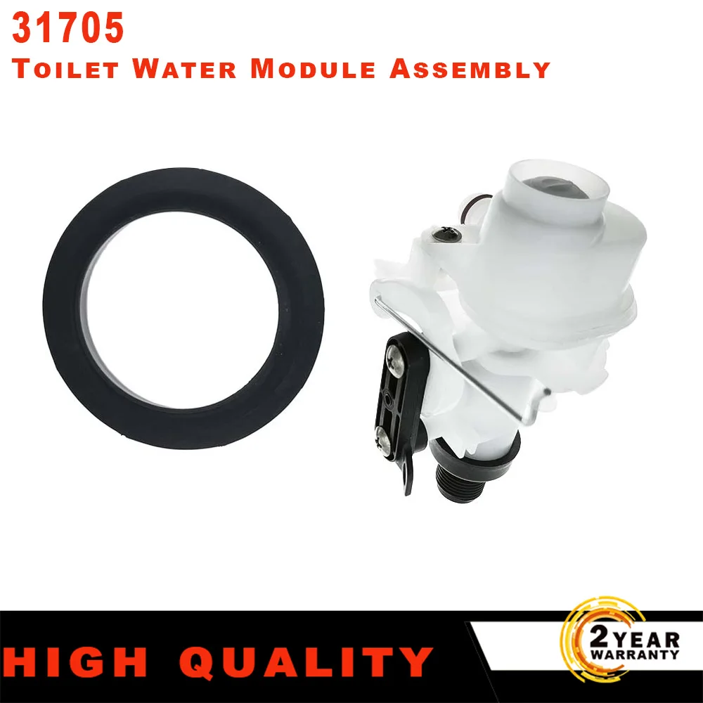 RV/Camper Toilet Water Valve Part 31705 For Taitford Aqua-Magic V Toilet Water Module Assembly Replacement