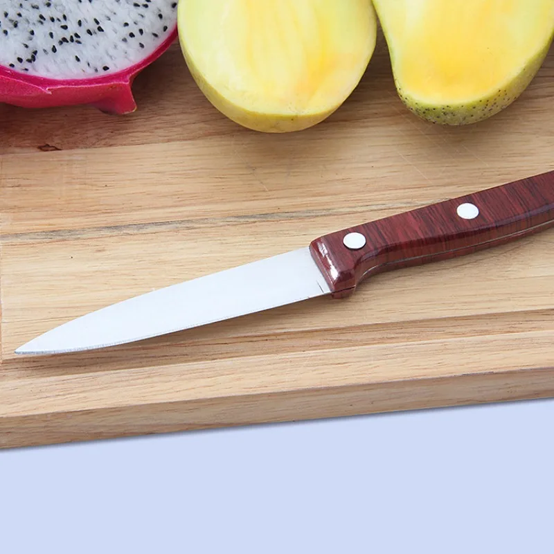 Cortador de frutas em aço inoxidável, Melão e descascador de frutas, Retro Kitchen Peeler, Faca tática, Novo, 2024