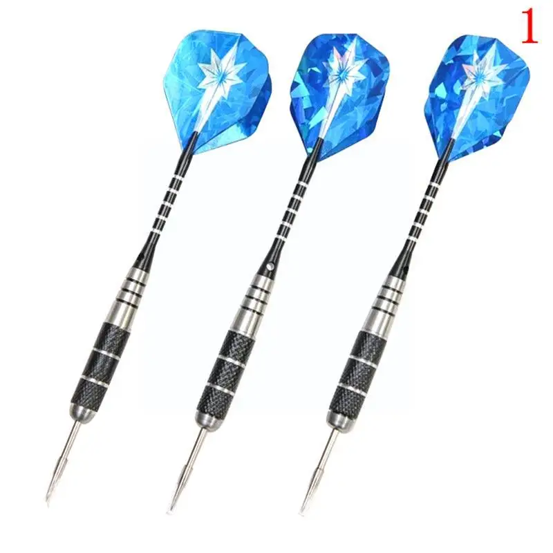 3 Pieces In A Pack 22g Anti-fall Needles Full Safety Set Soft Darts Indoor Darts Metal Shaft Game Darts Steel Video Da T9E4