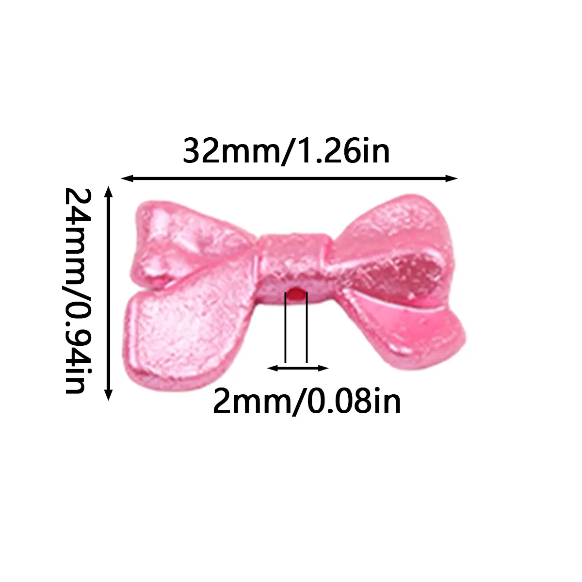 32mm Acrylic Wrinkled Leaf Handmade DIY Jewelry Making Loose Beads Bead Strings Bracelets Necklaces Decorative Accessories