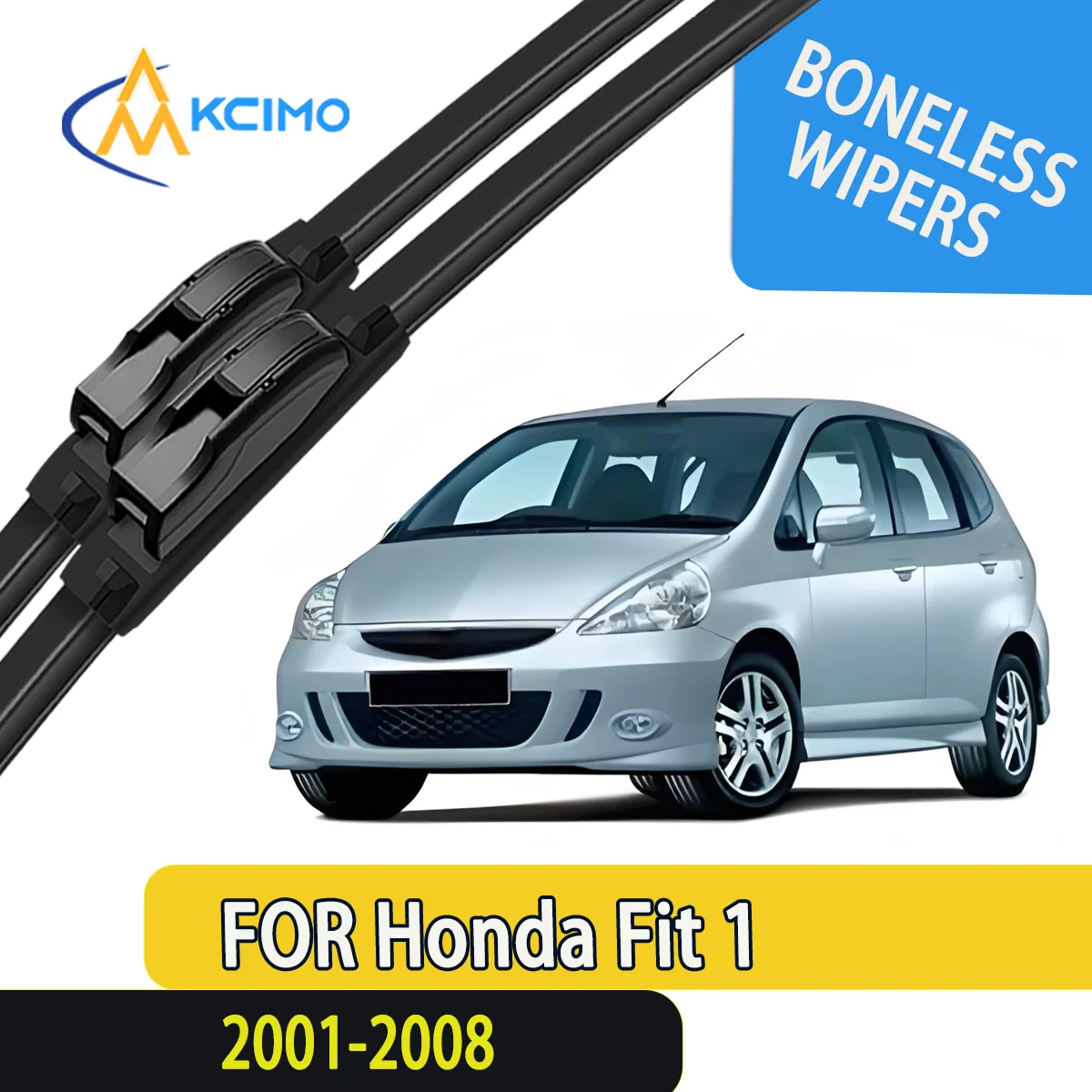 

2pcs Quality Windscreen Silent Rain Brush for Honda Fit 1 GD1/GD2/GD3/GD4/GD5/GE1/GE2/GE3 2001-2008 Honda Jazz Front Brushes