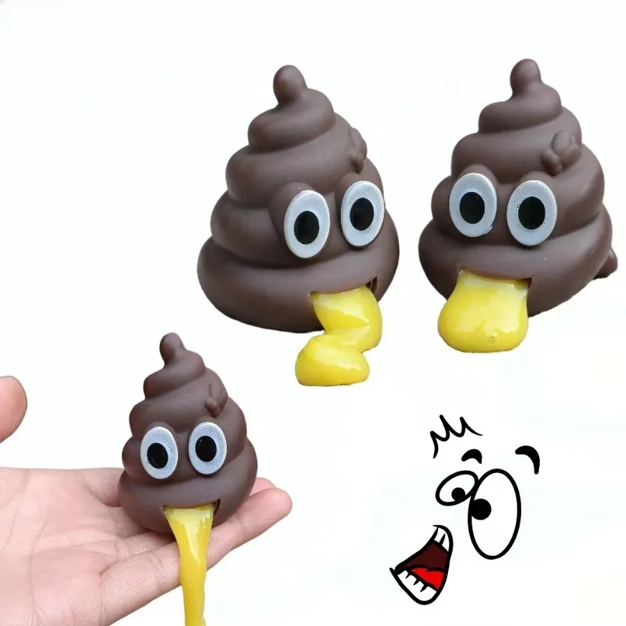 

Funny Egg Stress Relief Squeeze Toy Novelty Anti Stress Ball