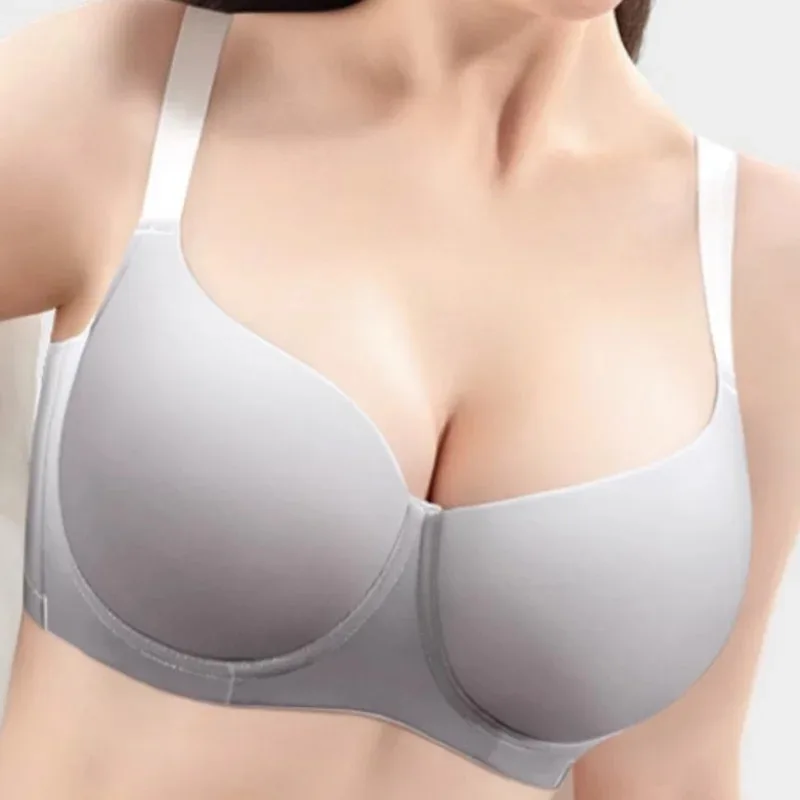 

Бюстгальтер-минимайзер для женщин больших размеров, бесшовный, с тонкими боковыми вставками, предотвращающий провисание, размеры 70 75 80 85 90 95 100 105, чашки B C D E F G fi/3