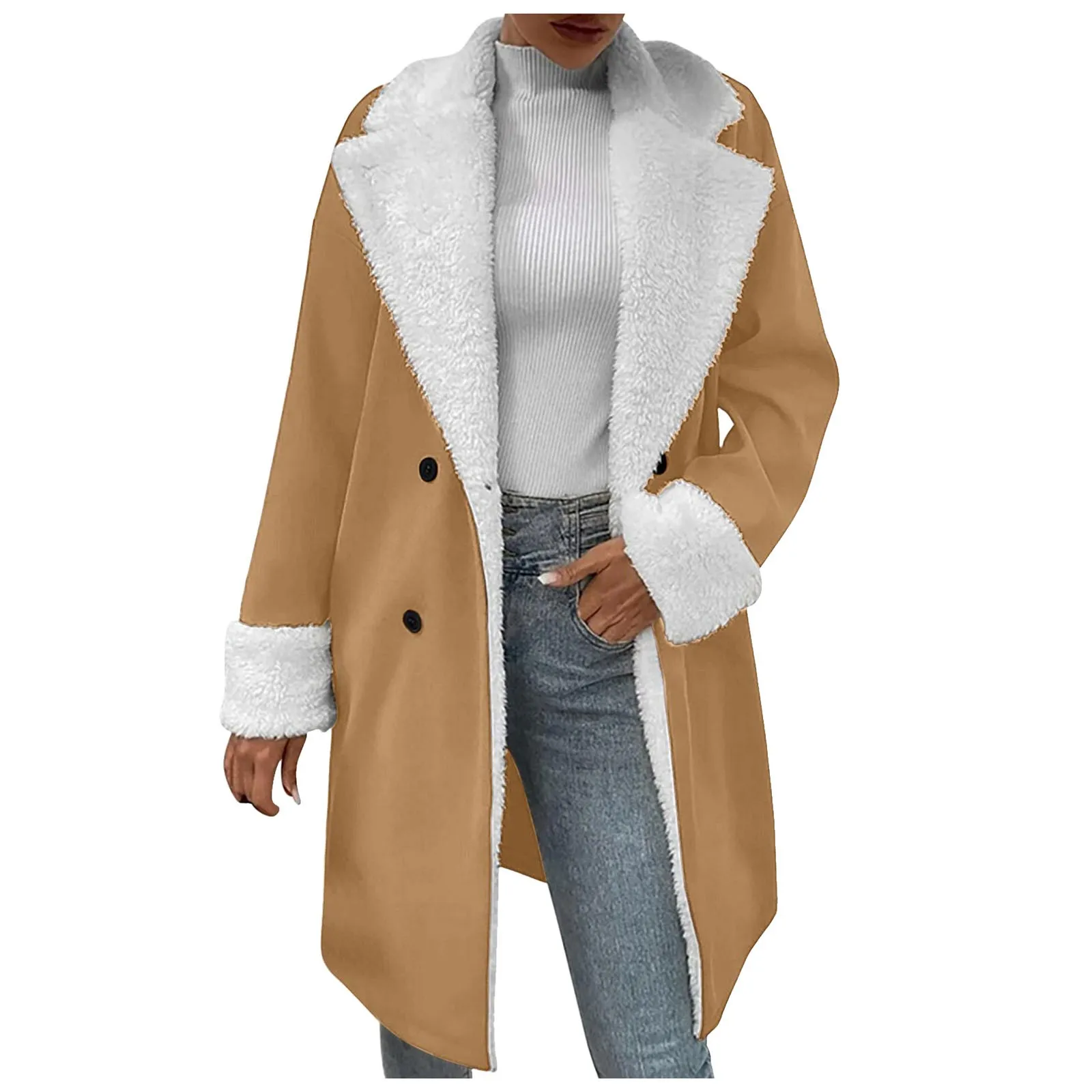 Women's Retro Suede Leather Windbreaker Jacket