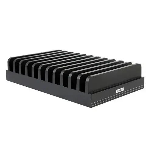 Suporte de estação de carga multifuncional, doca de carregamento, suporte de emenda, caixa de armazenamento para iPhone 5, 6S, 7 Plus, iPad, Mac, tablets, novo, 2022