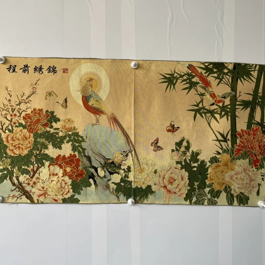 Chinese Calligraphy Landscape Flowers and Birds Figure Painting Diamond Embroidery Canvas Painting Cross Stitch Fairy Decoration