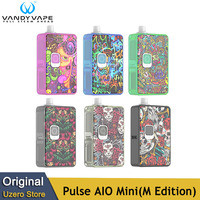 Original Vandy Vape Pulse AIO Mini Kit M Edition 80W Box MOD Vape with Kylin M Tank 3ml Pod Cartridge E Cigarette Vaporizer