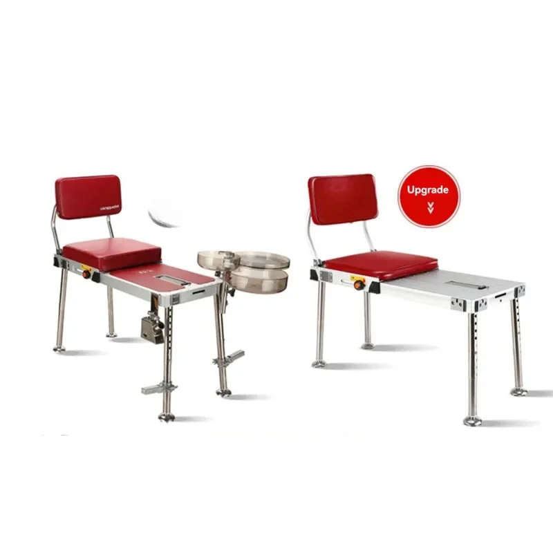 

Amphibious Foldable Fishing Chair Outdoor Aluminum Alloy Thickened Portable Fishing Platform Adjustable Backrest