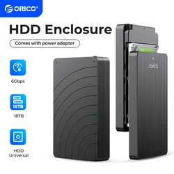 ORICO 6 gb/s obudowa HDD 2.5 cal dysk twardy SATA na USB 3.1 obudowa dysku twardego kompatybilny 7mm-9.5mm 2.5