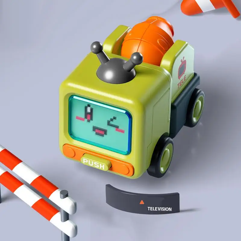 Jouet de déformation de voiture de robot de puissance de friction, jeu drôle, véhicule de rotation de collision, jouets de transformation pour des enfants