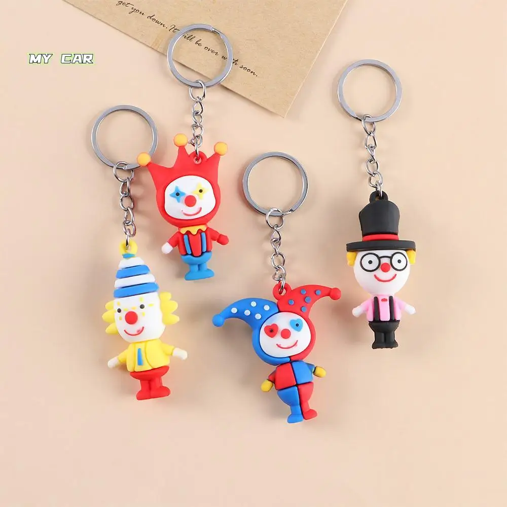 

Couple Car Accessories Gift Bag Charm Keychain Pendant Car Keyring Bag Pendant Clown Keychain Key Chains Clown Keyring