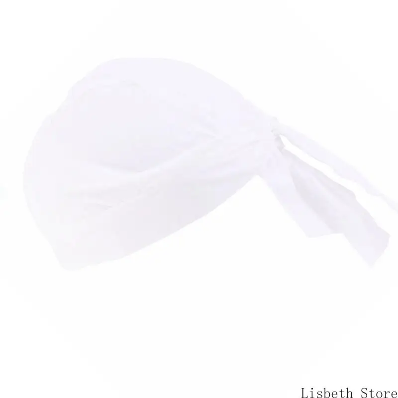 Gorro cocina 124A, gorros Chef resistentes sudor con banda ajustable para restaurantes, panadería, hogar y sombreros