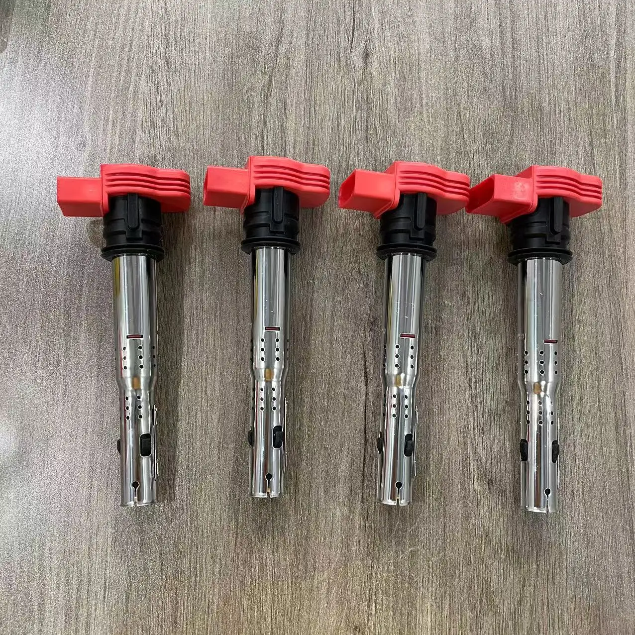 4Pcs Ignition Coil Fit For V--W Jetta-Golf GTI-GLI Passat-Tiguan CC Touareg- A3 A4 A5 A6 A7 A8 TT Q3 Q5 R8 06E905115E 07K905715F