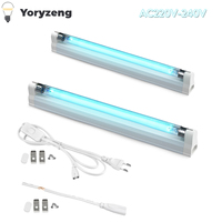 AC 220V T5 UVC Tube Quartz Lamp UV Sterilizer Lamp Ozone Germicidal Light bacteria Ultraviolet Lamp Disinfection Deodor 240V