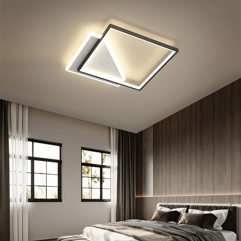 

Luxury LED Chandelier Square Ceiling Lamp Bedroom Modern Lotus Living Room Dining Room Kitchen Lamp Art Deco Lighting Fixture