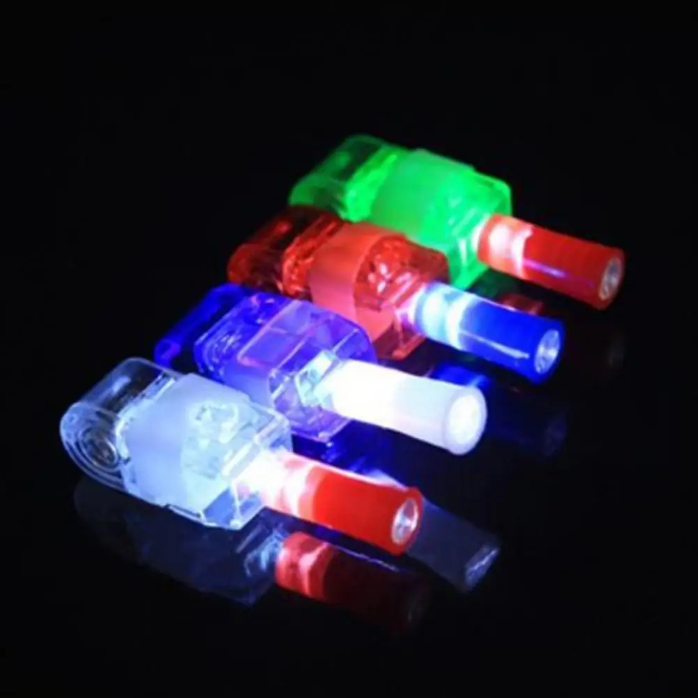 Luce da dito elastica proiezione luce da dito bomboniera per bambini luci da dito a Led con anelli elastici per l'aula