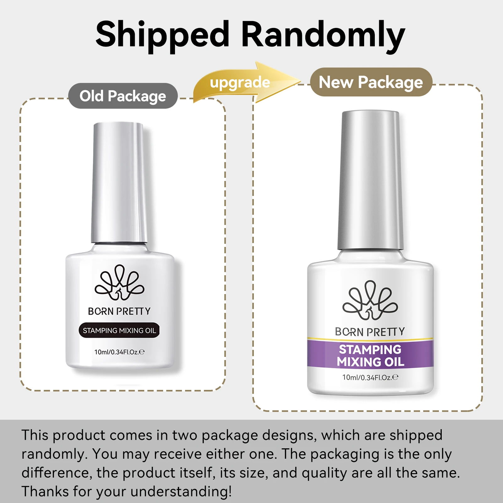 BORN PRETTY 10 ml Stamping Mixing Oil Printing Tool Painting Gel Stamping Polish Nail Art Powder Mixing And Apply Nail Powder – Detail 11