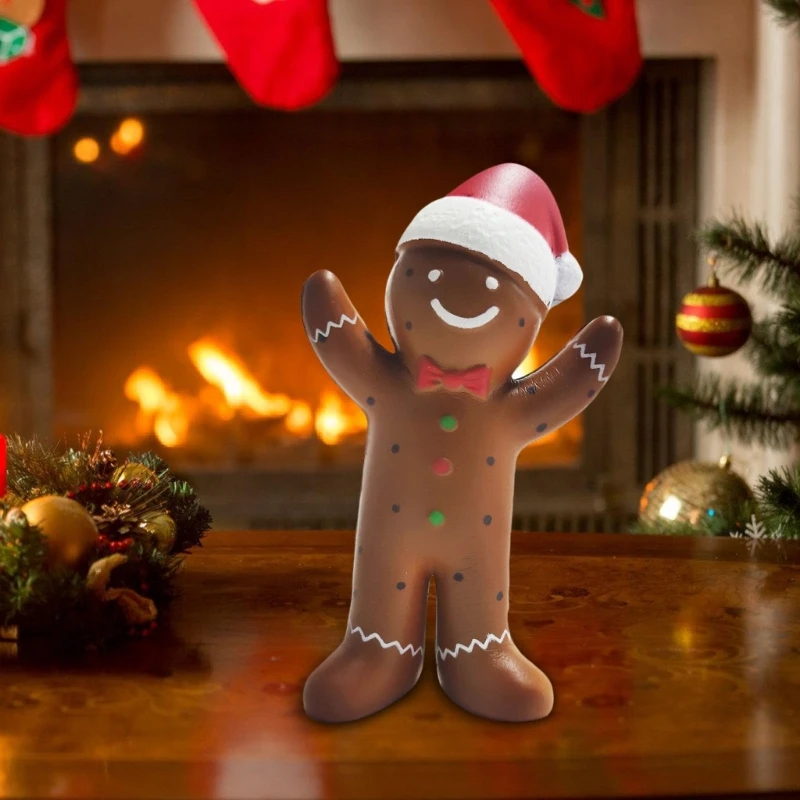 Zestaw sensorycznych piłek antystresowych RIRI, Squishier Piłki antystresowe Gingerbreads Man