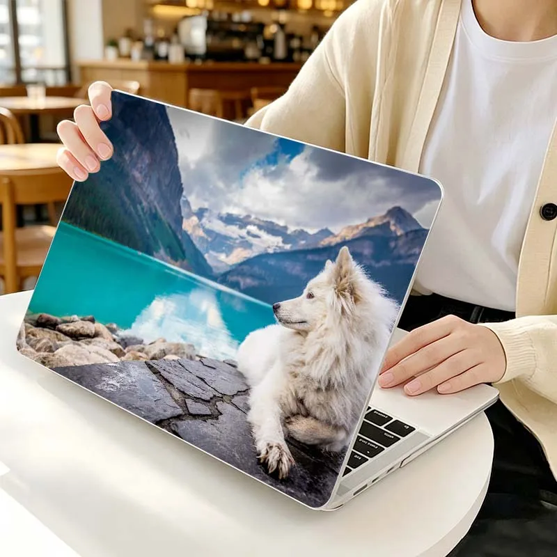 Creative Wolf Design Cover For Apple MacBook Air Pro 13.3 14.2 15.3 11.6 12 16 13 inch Laptop Protective Case Hard Shell
