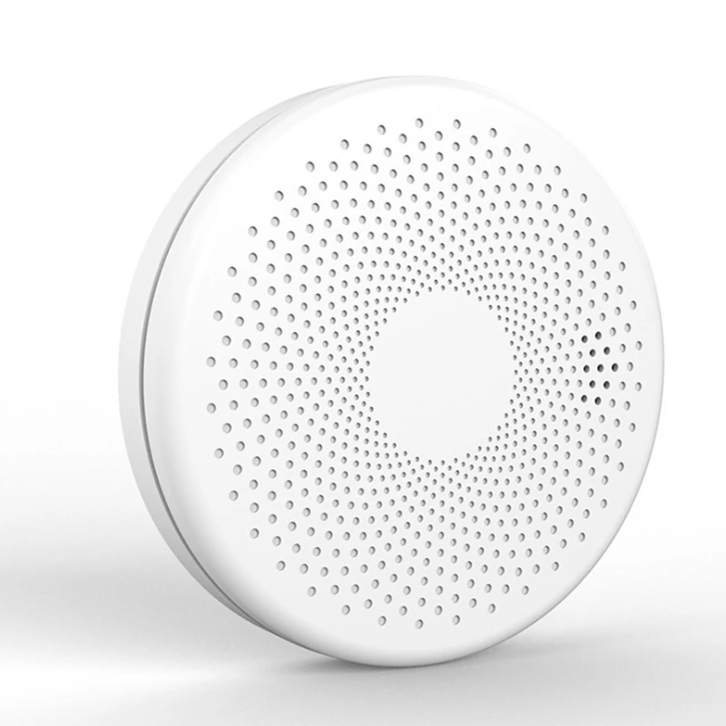 Tuya-Detector de humo de monóxido de carbono 2 en 1, Sensor de humo, Control por aplicación Smart Life, alarma contra incendios, protección de seguridad, Wifi