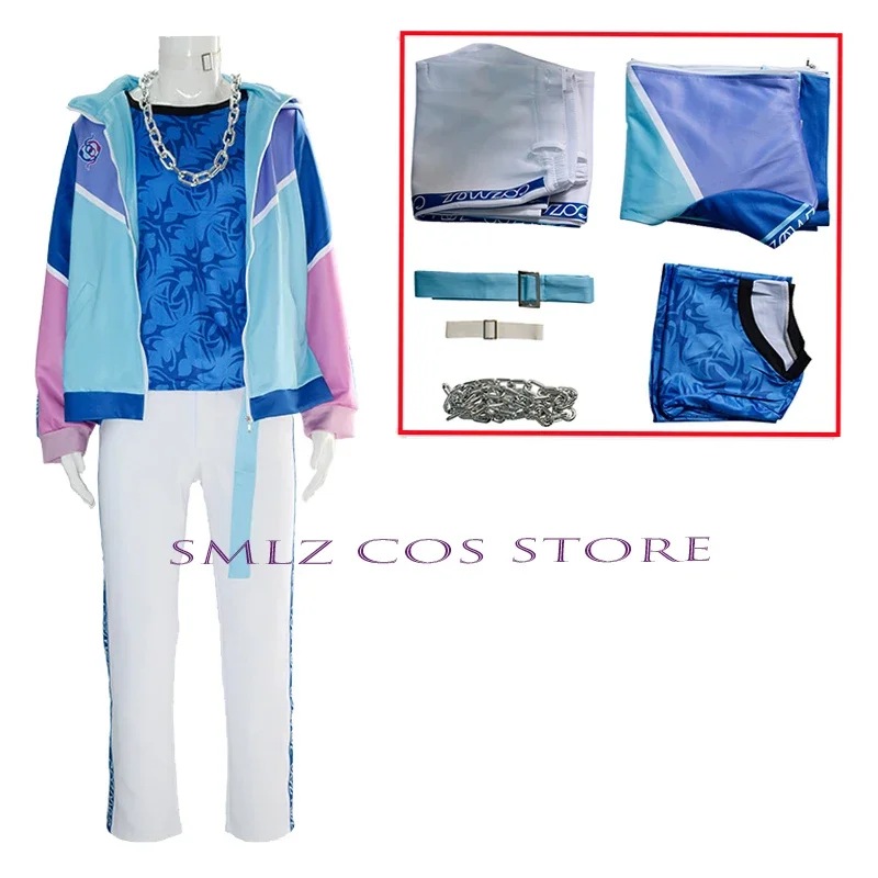 Paradox Live Cosplay Anime Yatonokami Nayuta Costume Uniform JK Set Halloween Party Kanata Coat Accessories Outfit for Women Men
