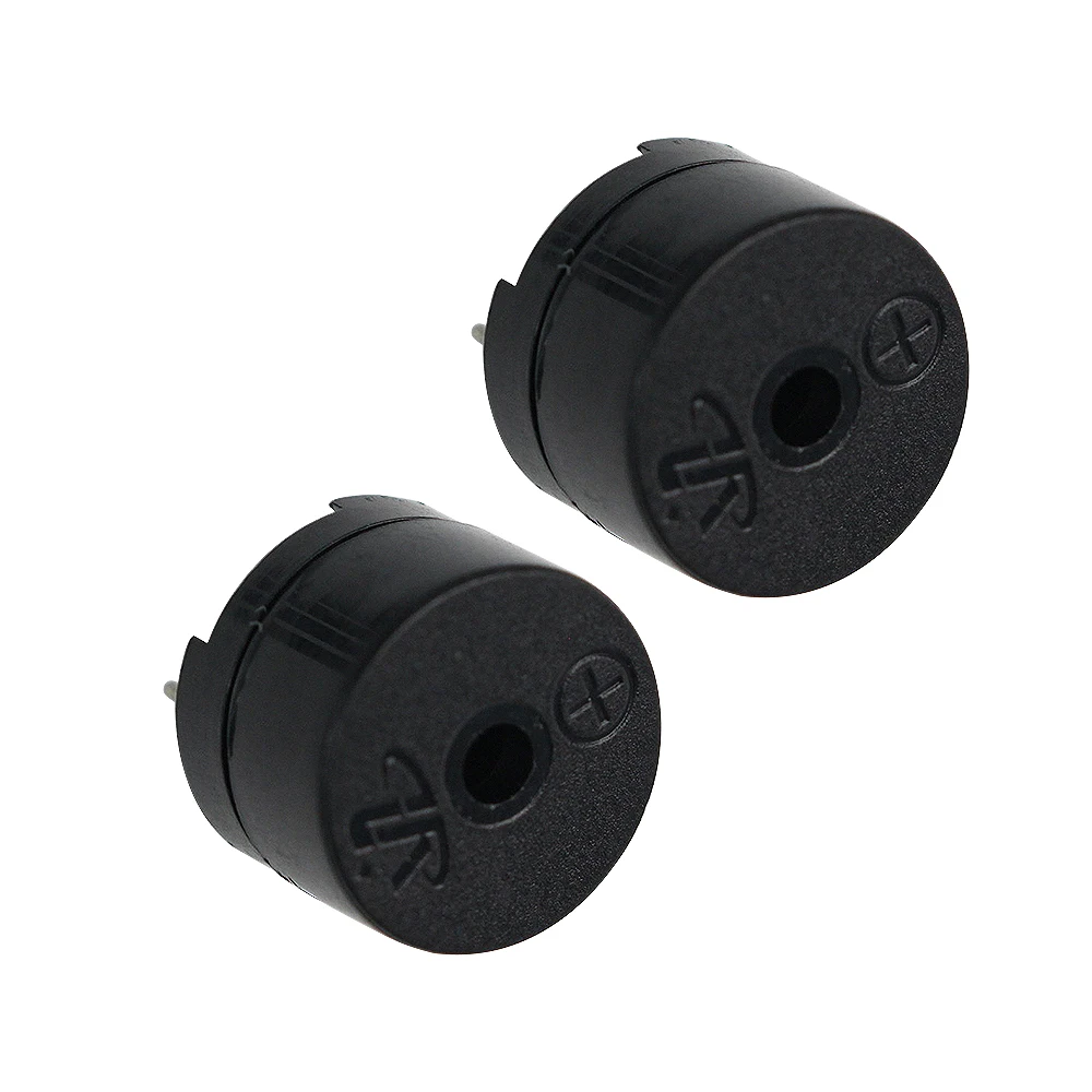 10pcs 12085 Passive Buzzer 3V 5V 9V 12V in Common Use Mini Piezo Buzzers Kit 12MMx8.5MM 42R Resistance , for Arduino