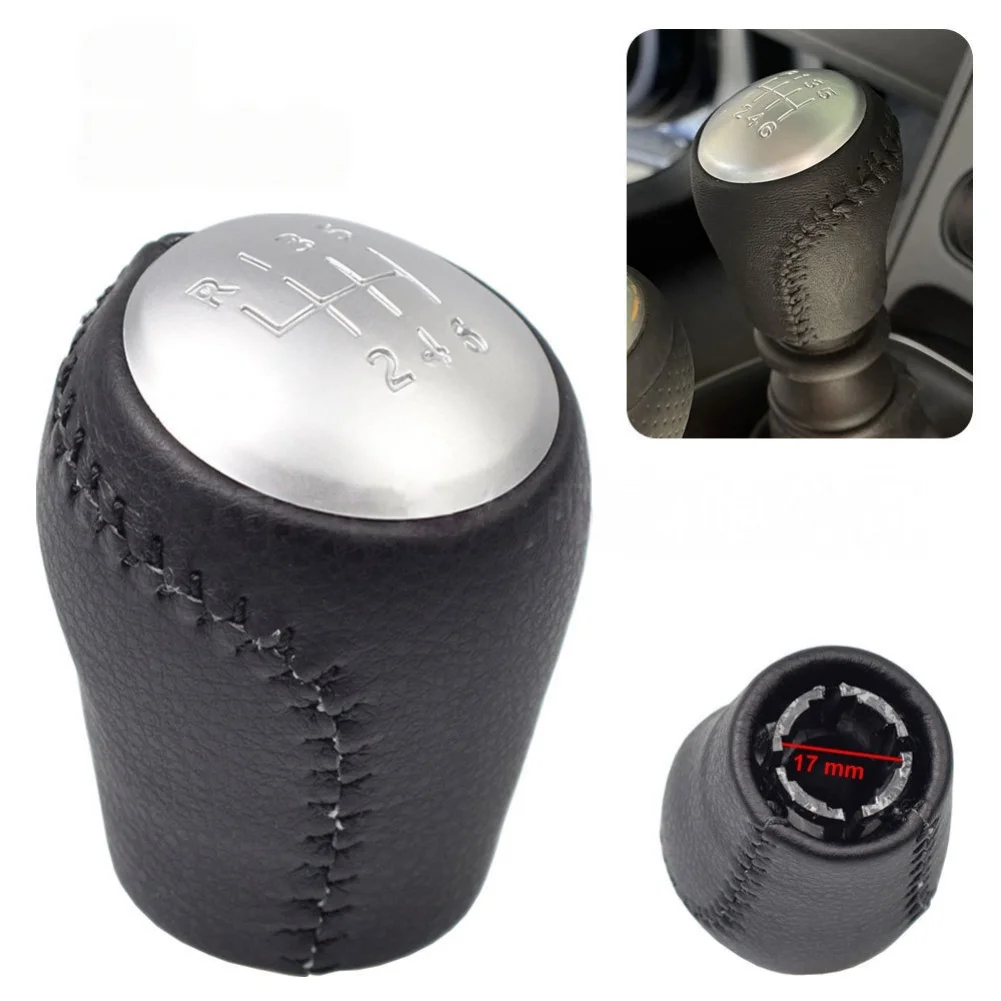 6 Speed Gear Lever Knob for Nissan For Qashqai 2006-2013 X-Trail T31 2008-2013 Juke F15 2010-2019 Direct Fit Replacement