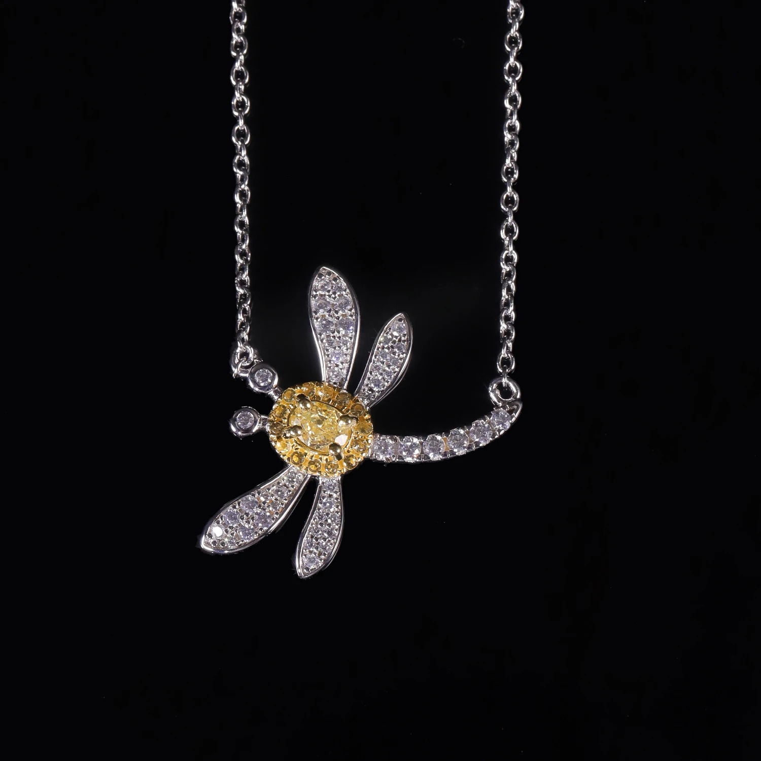 gem's-ballet-diamond-fire-cz-fancy-light-yellow-statement-pendant-in-925-sterling-silver-dainty-dragonfly-necklace-gift-for-her