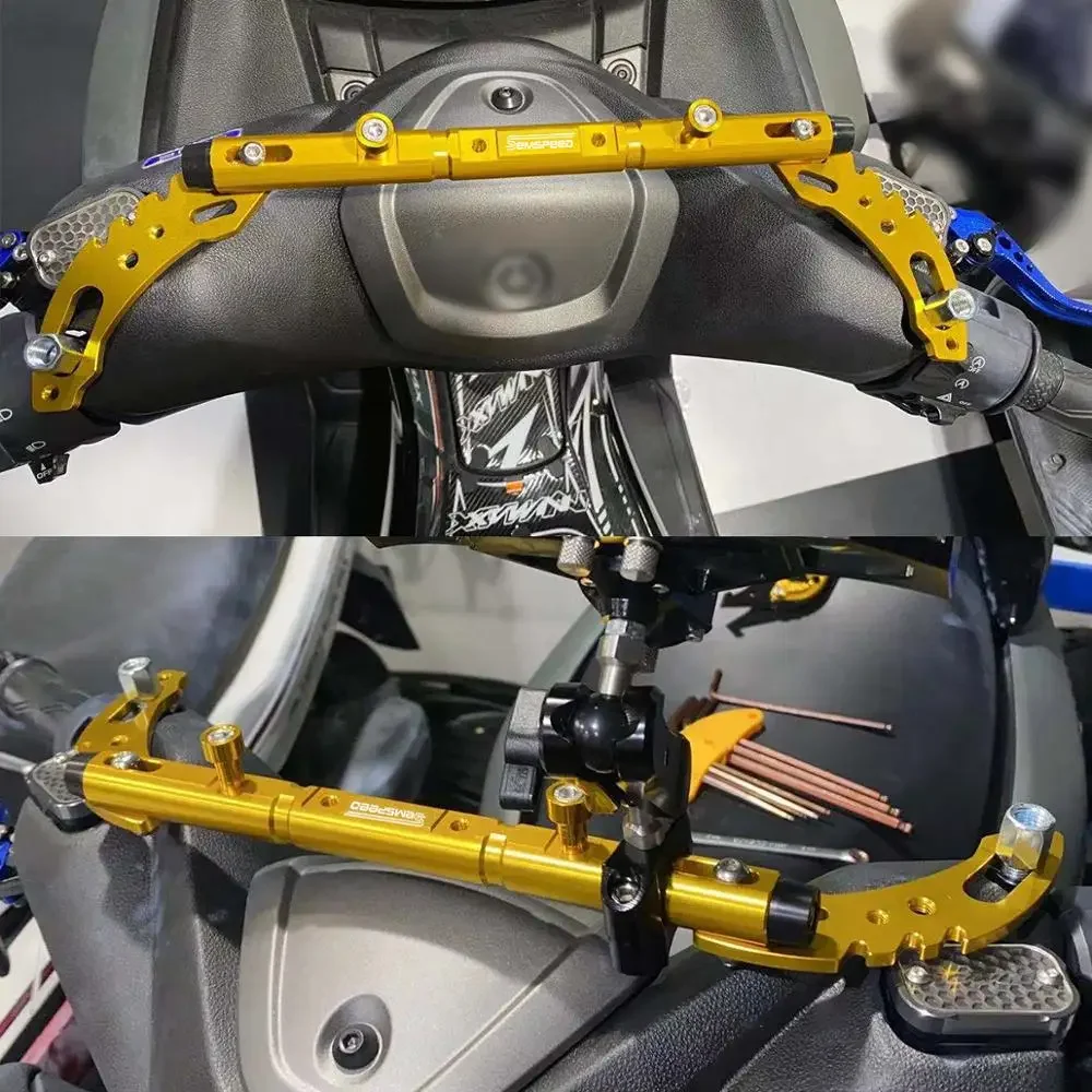 Semspeed 22mm Solid Direction Handvat Balance Bar Beugel Past Voor Suzuki GSXR600 750 1000 250R KATANA HAYABUSA GSXR1300