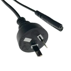 AU Australia IEC C7 Power Cable 1.2m Figure 8 Power Extension Cord For Battery Charger Sony PSP 3 4 Radio Laptop Computer