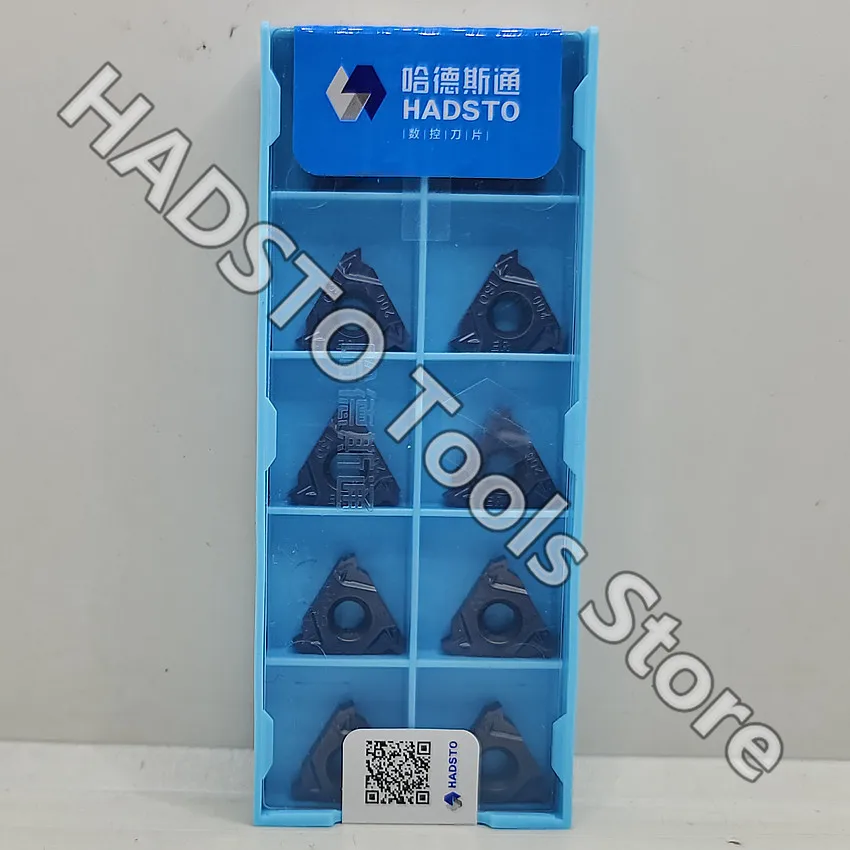 

16ER200ISO HS5125/16ER200ISO HS5225 16ER 200ISO HADSTO carbide inserts Thread inserts For Steel, Stainless steel, Cast iron