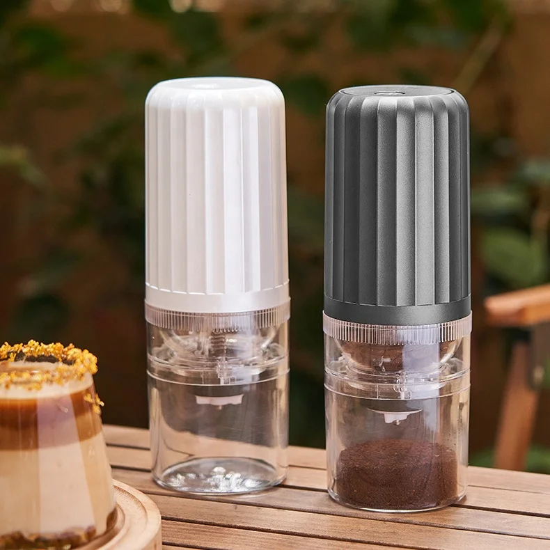 Mini Home Office Type-c Usb Rechargeable Wireless Smart Adjustable Powder Electric Coffee Bean Grinder