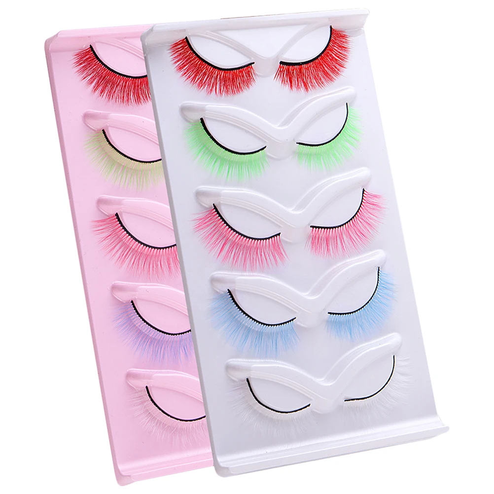 Paquete de 2 cajas de pestañas postizas, pestañas postizas ligeras y encantadoras, aspecto Natural para bodas, fechas, cumpleaños, accesorios de maquillaje para mujeres