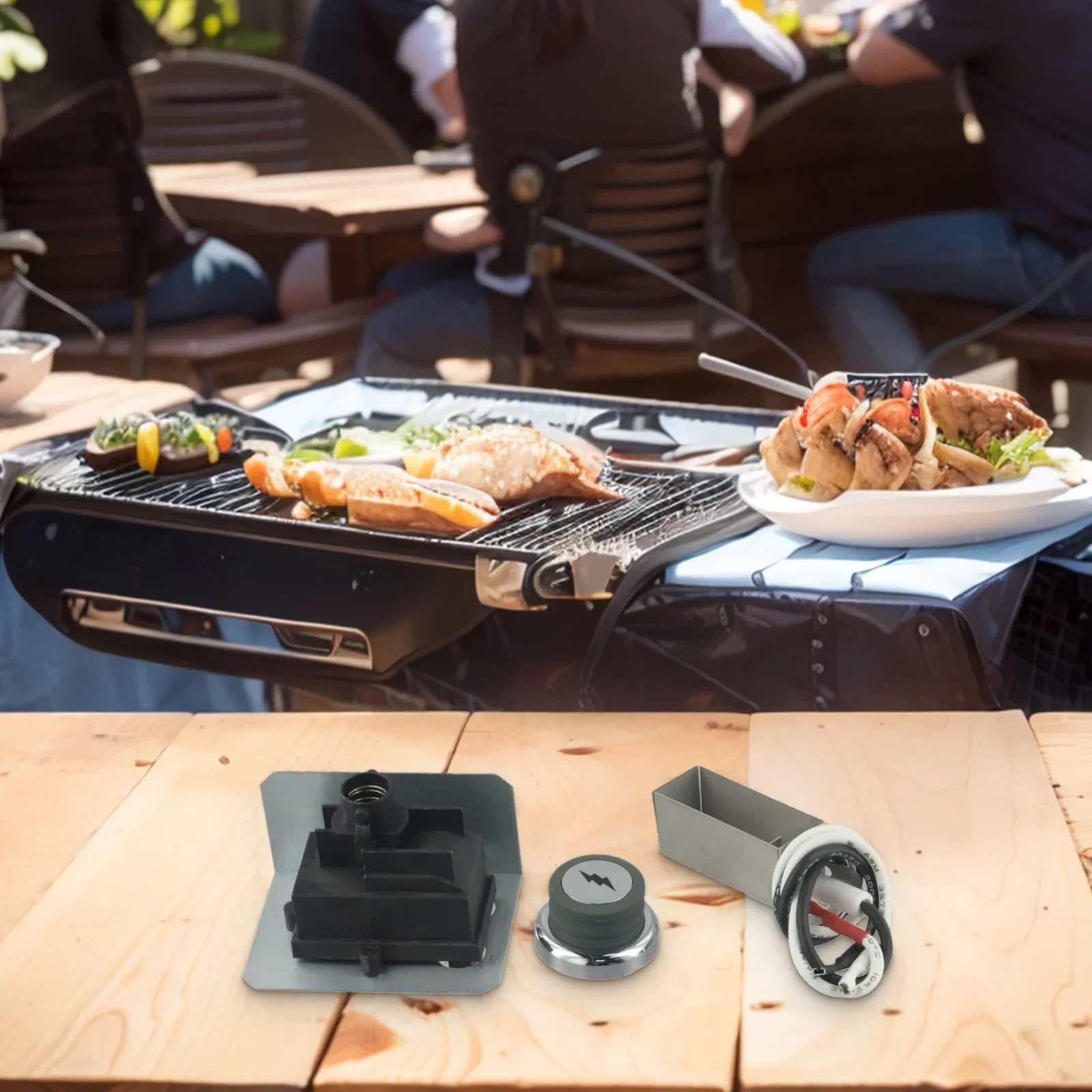 أجزاء أداة الشاعل عدة استبدال دعوى ل ويبر 67726 الإلكترونية الغاز الشاعل عدة شواء الشاعل عدة مصبغة (2007) #6