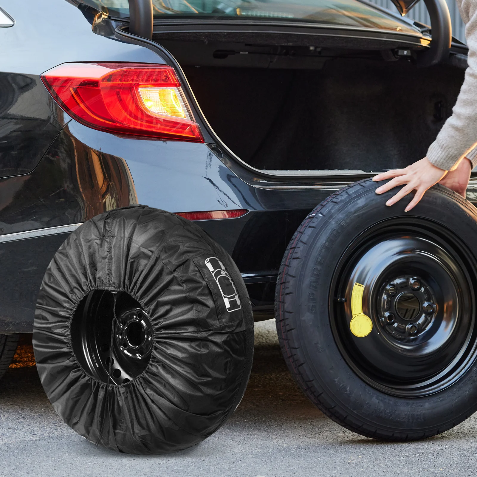 

Tire Storage Bag Spare Cover for Protection Car Covers Rain Wheel Accessories Rv