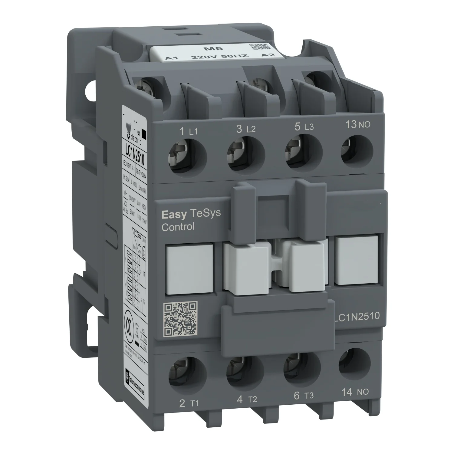 Alternating current contactor 25A LC1E2510M5 LC1-E2510M5 AC 220V LC1N2510M5N