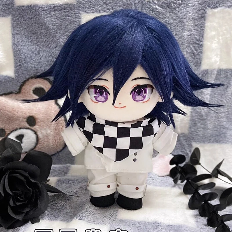 Kokichi Oma Plüsch Puppe Fan 20 cm Nette Ändern Kleidung Gefüllte Kissen Danganronpa Plusie Spielzeug Puppen DIY Kind Urlaub Geburtstag geschenk