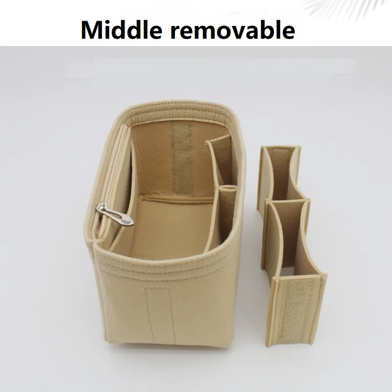 【Soft andLight】Bag Organizer Insert For L V Nice Mini Nano BB Organiser Divider Shaper Protector Compartment Inner Lining