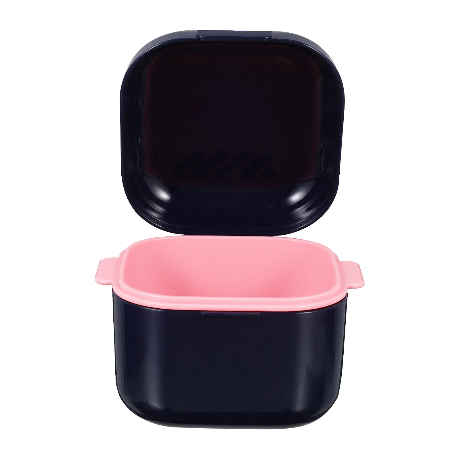 Exquisite Smooth Retainer Storage Box Protective Denture Case Portable Brace Box for Retainers Dentures Jewelry Mouth Guard