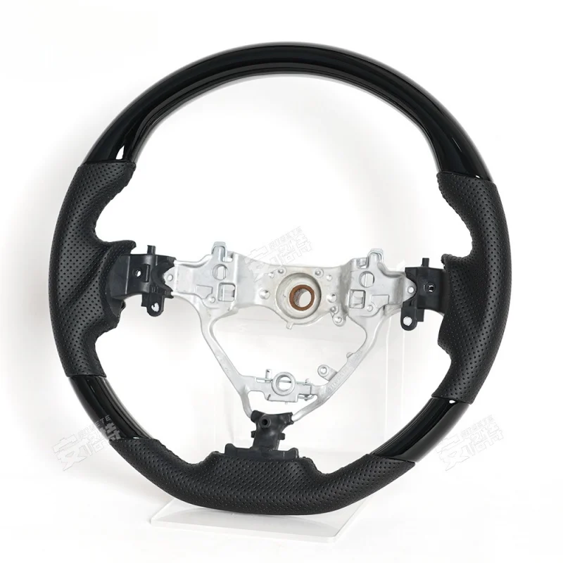 For Toyota Hilux/Highlander (2014-2021) Matte Black Spray-Painted Steering Wheel (SUV Special, Modified Part)