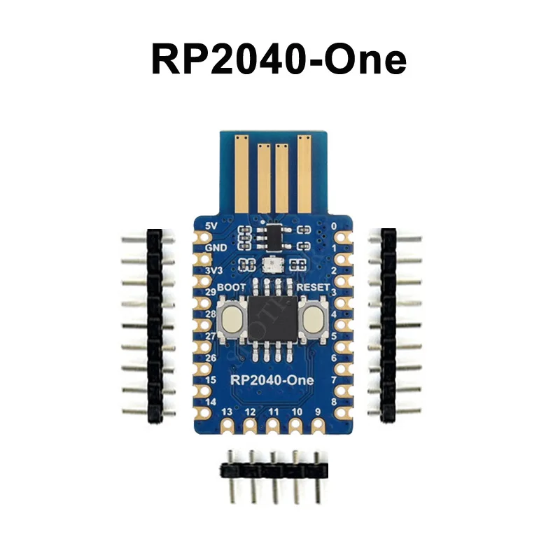 Scheda di sviluppo Raspberry Pi RP2040 Pico WH con rp2040 Tiny Zero/One e microcontrollore W25Q16JVUXIQy