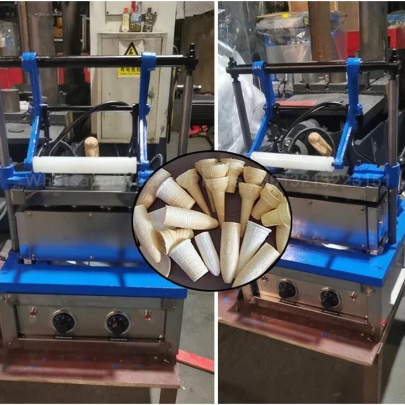 Mini macchina per la produzione di coni di gelato per waffle Prezzo della macchina